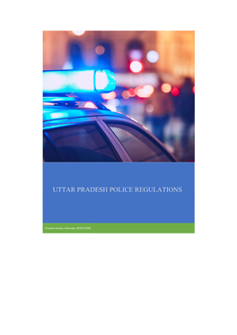 Uttar Pradesh Police Regulations