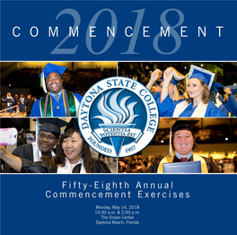 2018 Commencement Book