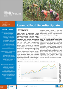Rwanda|Food Security Update