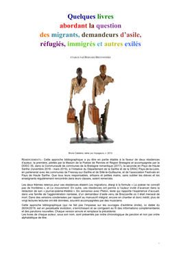 Quelques Livres Abordant La Question Des Migrants, Demandeurs D'asile