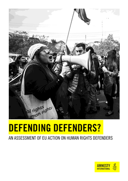 Defending Defenders? an Assessment of Eu Action on Human Rights Defenders