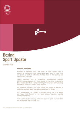 Boxing Sport Update