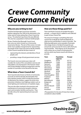 Crewe Community Governance Review