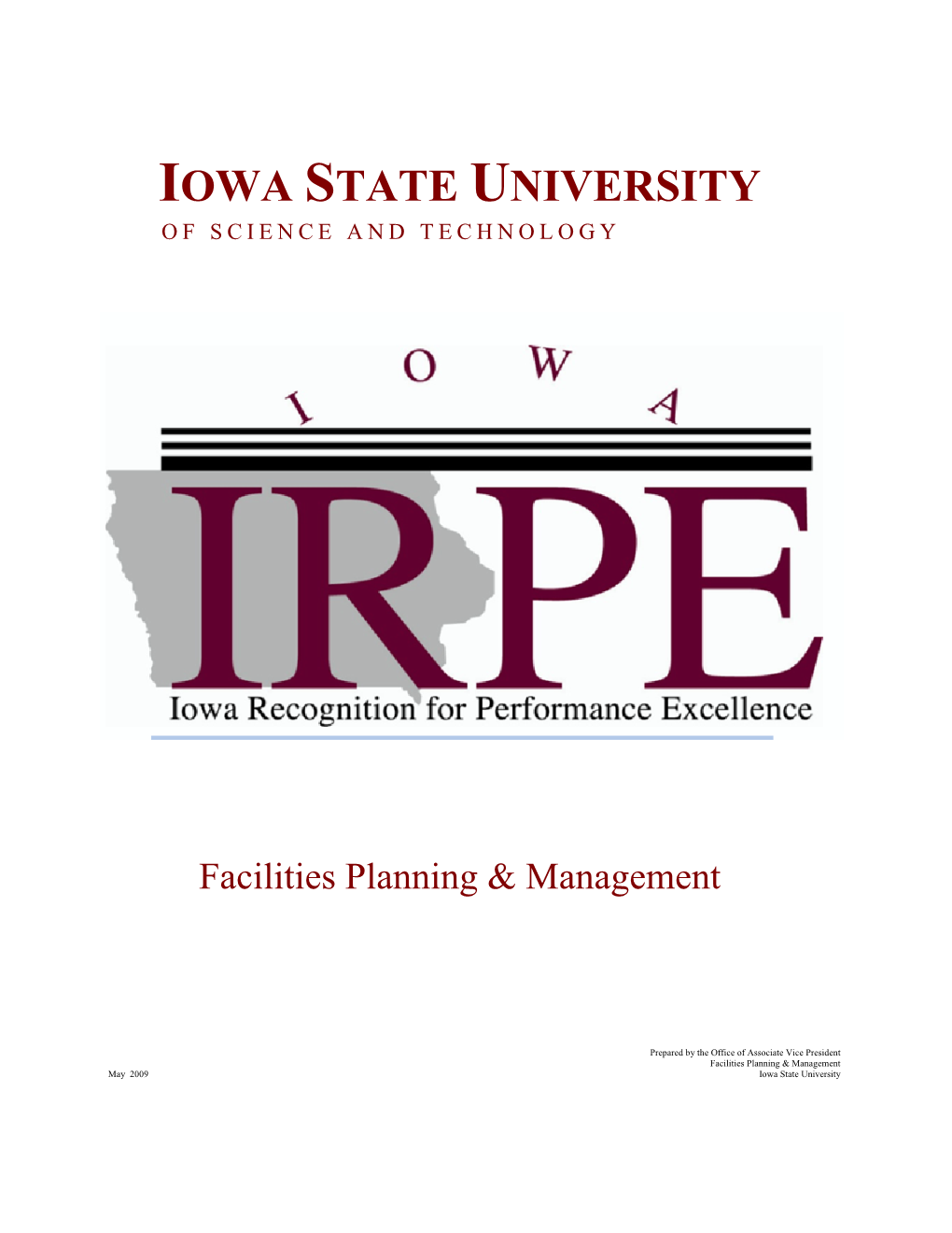 Iowa State University Facilities Planning and Management