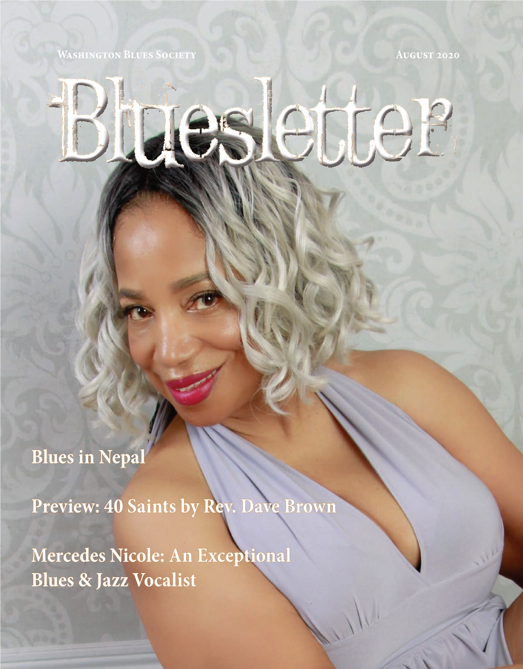 August 2020 BLUESLETTER Washington Blues Society in This Issue