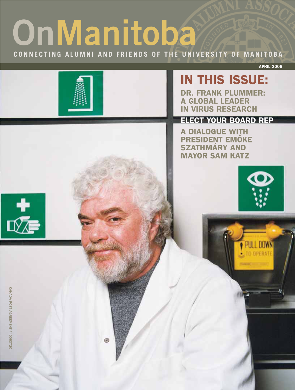 April 2006 in This Issue: Dr