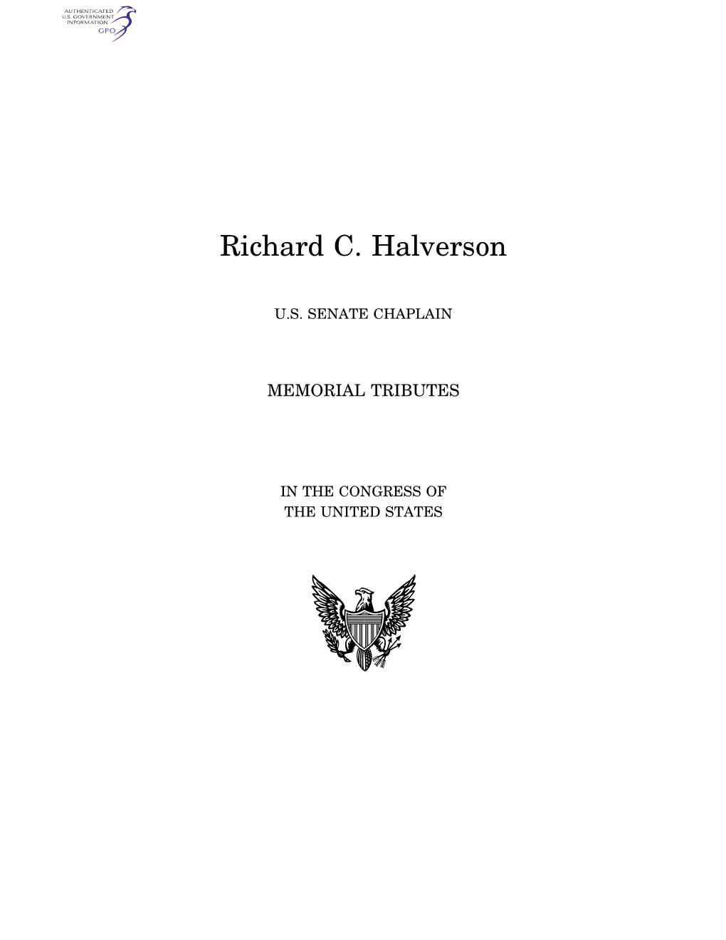 Richard C. Halverson