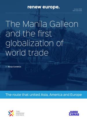 The Manila Galleon and the First Globalization of World Trade
