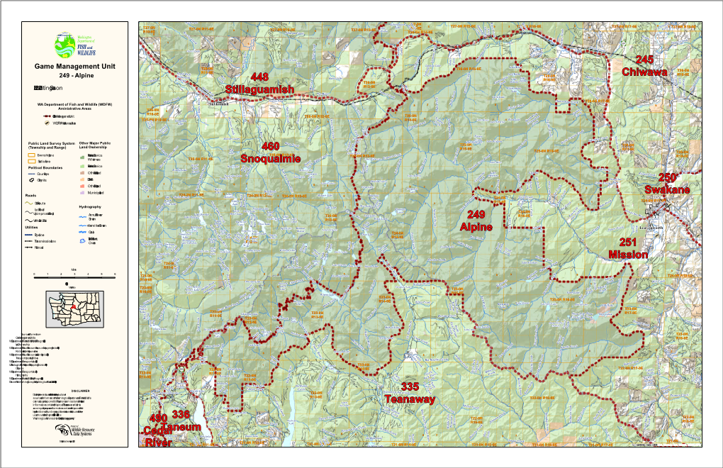 249 - Alpine Embro Lake River Lake R16-0E Donald Julius R16-0E