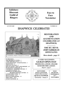 Shapwick Celebrates