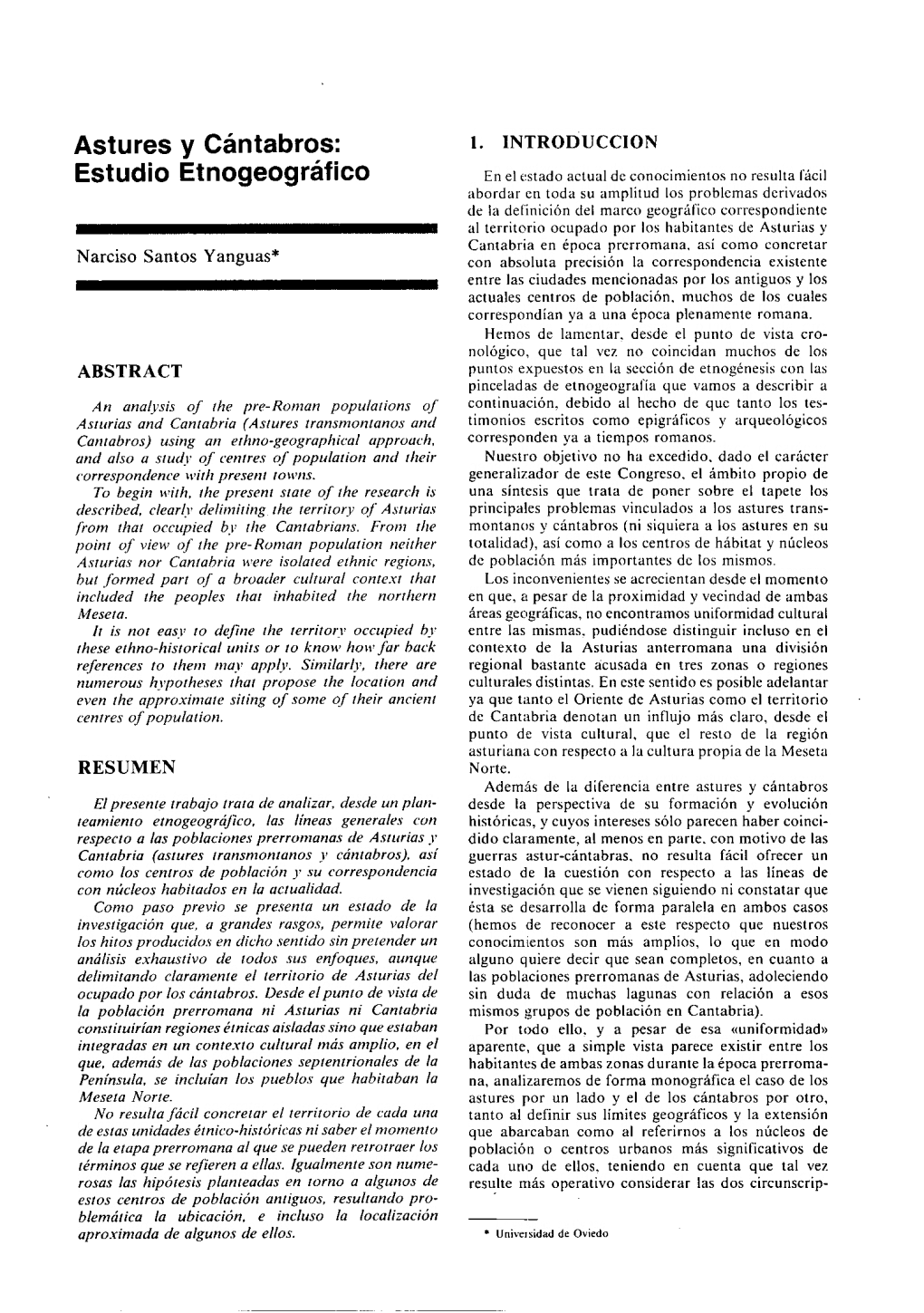 Astures Y Cántabros: Estudio Etnogeográfico