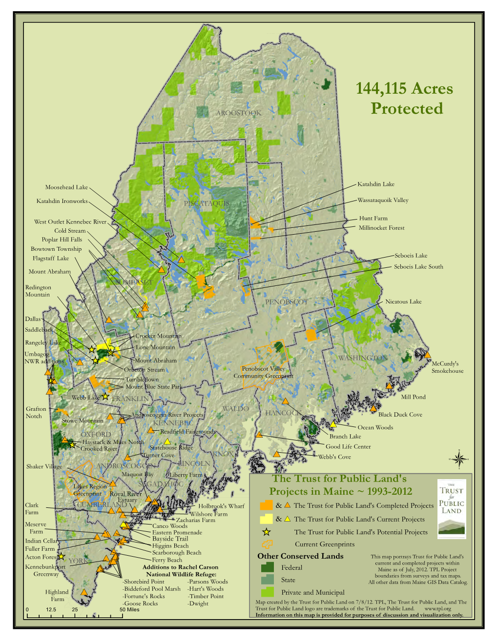 144,115 Acres Protected