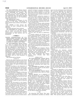 CONGRESSIONAL RECORD—HOUSE April 3, 2001 Ms