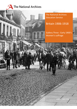 Britain 1906- 1918. Gallery 3