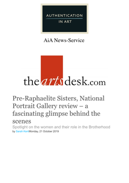 Pre-Raphaelite Sisters, National Portrait Gallery Review – A