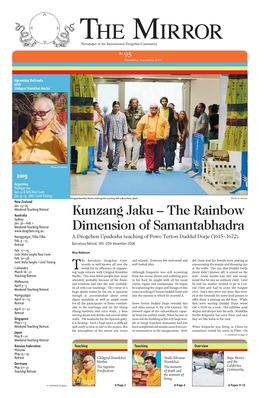 Kunzang Jaku – the Rainbow Sydney Jan