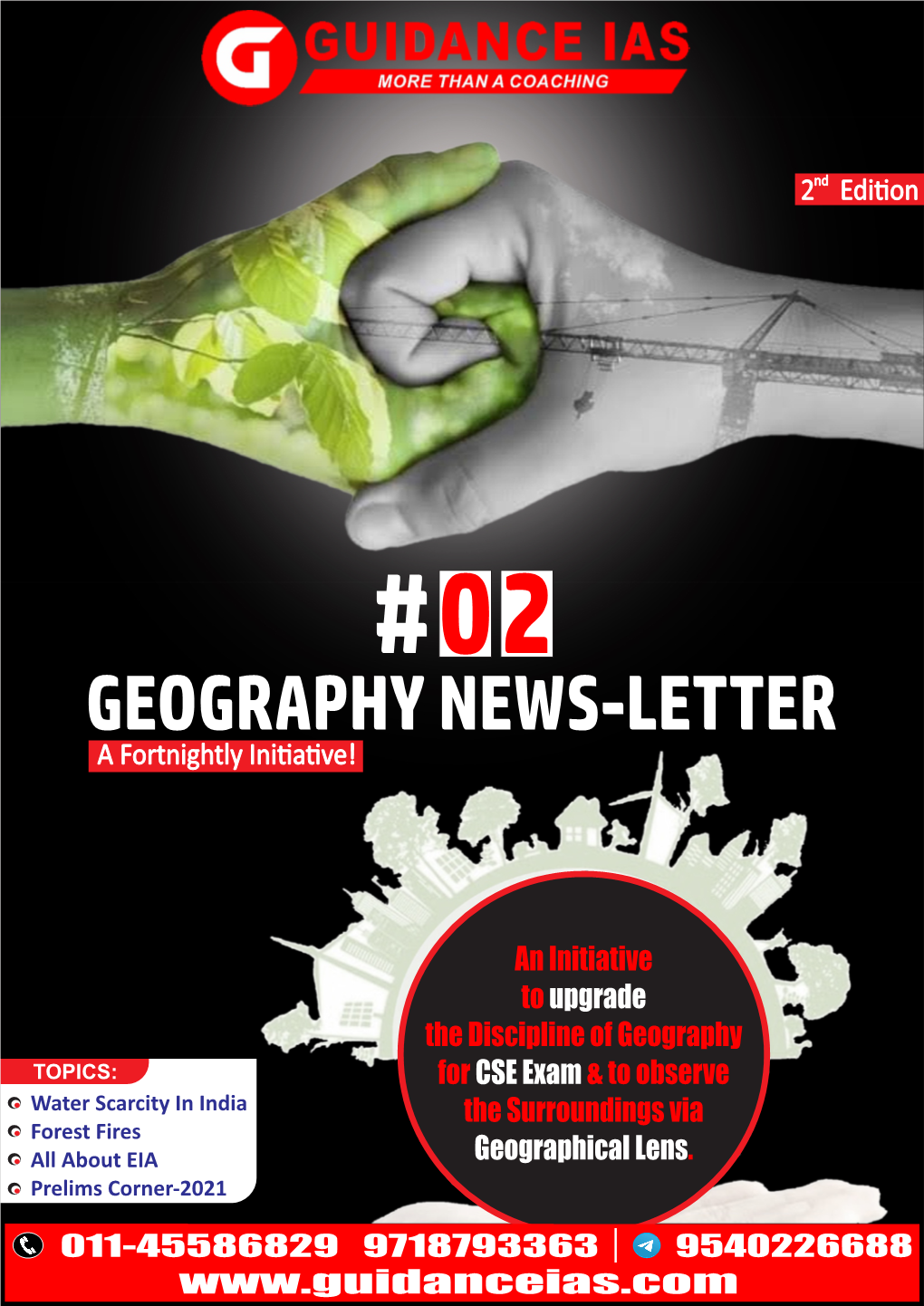 GEOGRAPHY NEWS-LETTER a Fortnightly Ini�A�Ve!