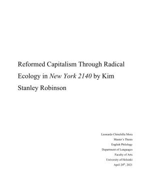 Reformed Capitalism Through Radical Ecology in New York 2140 by Kim Stanley Robinson