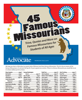 Famous Missourians 45