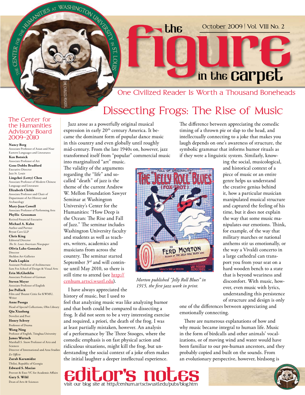 Dissecting Frogs: the Rise of Music