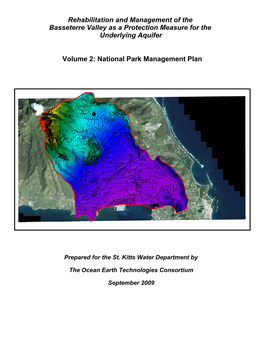 Basseterre Valley National Park Management Plan