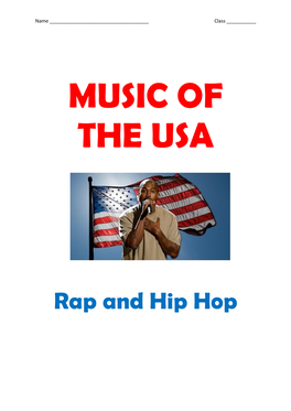 Rap and Hip Hop