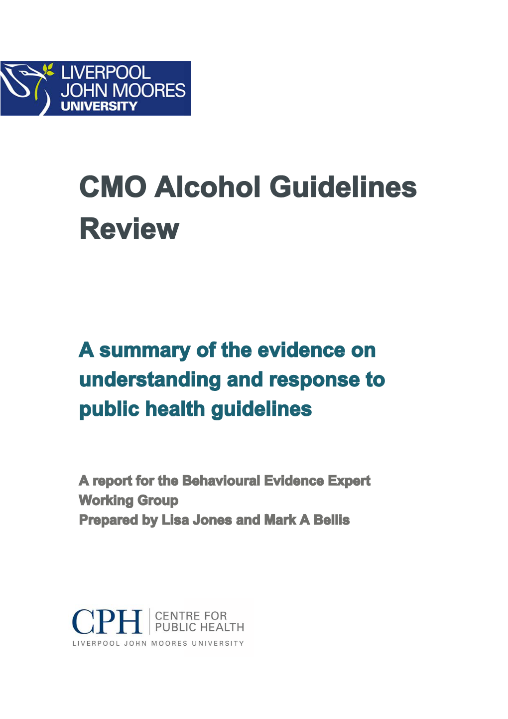 PDF (CMO Alcohol Guidelines Review