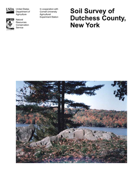 Soil Survey of Dutchess County, New York