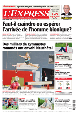 Des Milliers De Gymnastes Romands Ont Envahi Neuchâtel CHRISTIAN GALLEY BADMINTON Fête Et Émotions Pour Sabrina Jaquet Chez Elle PAGE 29