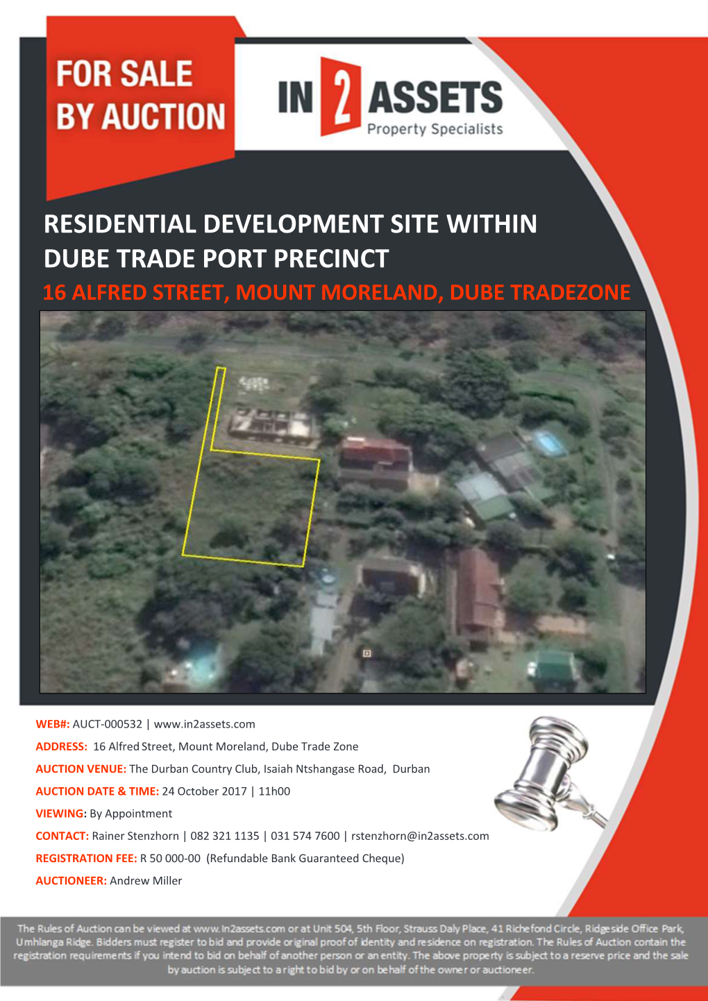 Residential Development Site Within Dube Trade Port Precinct 16 Alfred Street, Mount Moreland, Dube Tradezone