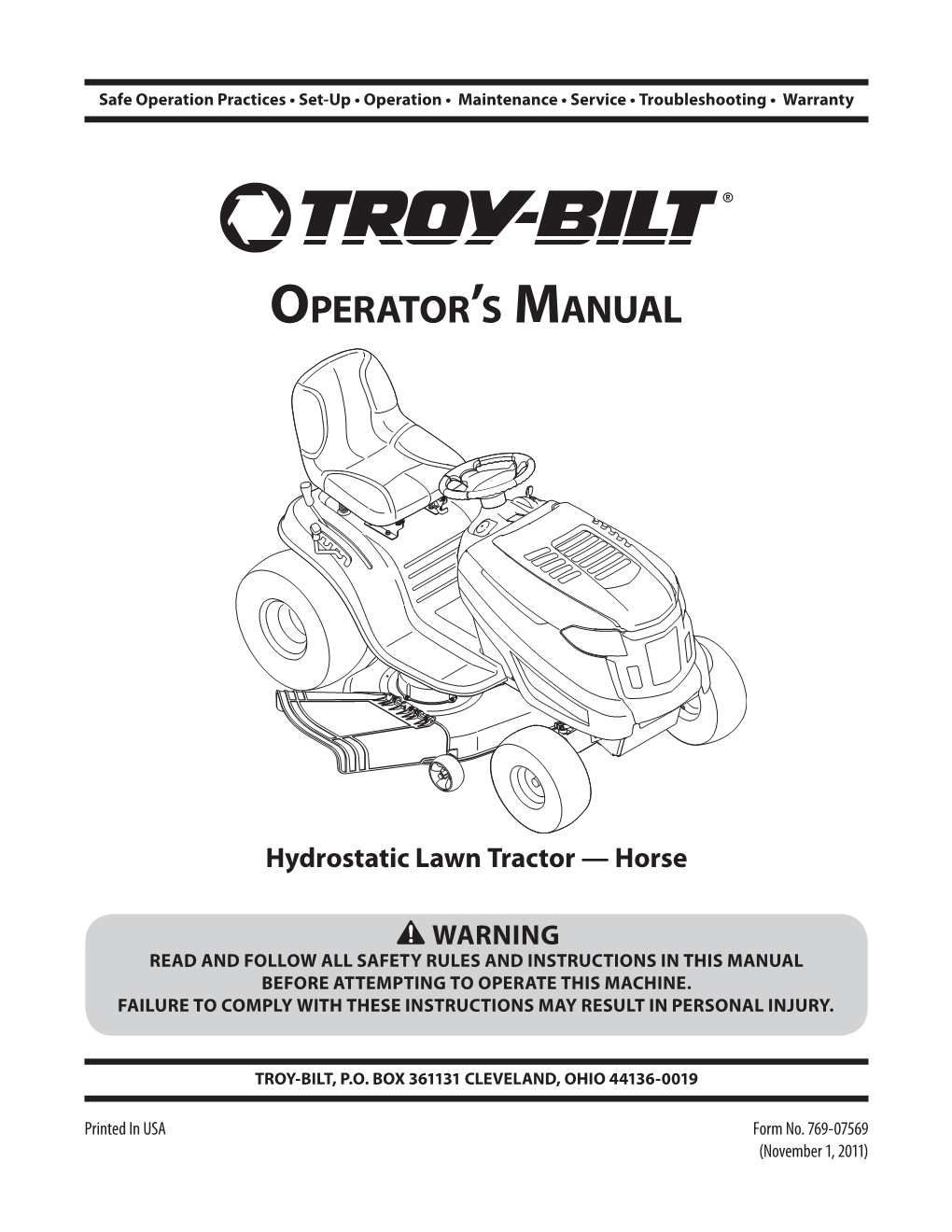 Operatorts Manual