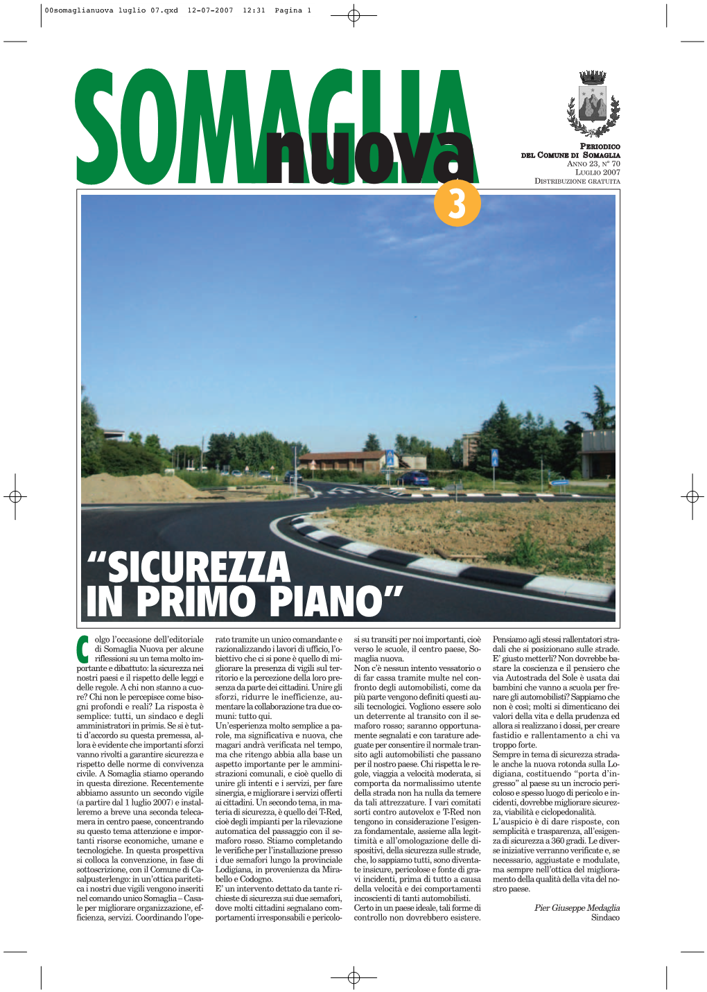 “Sicurezza in Primo Piano”