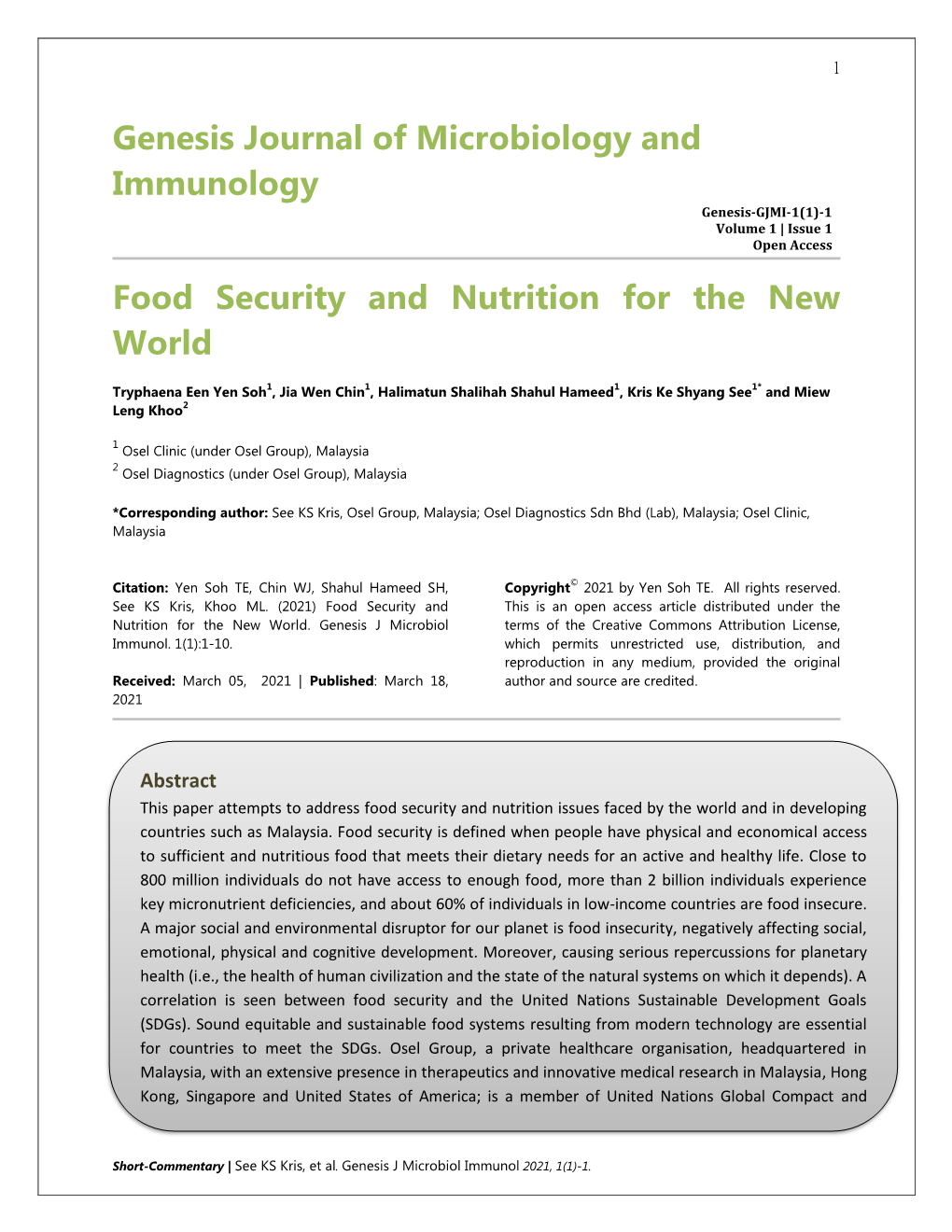 View Global Food Security Is Being Threatened by Climate Changes, Air Pollution, a Growing Population, an Increase in Food Prices and Monetary Income [6]