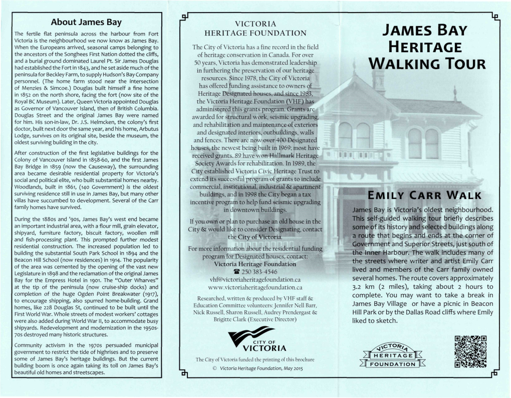 James Bay Heritage Walking Tour