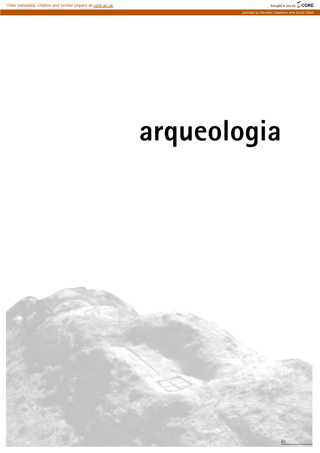 Arqueologia Torň•Arqueologia 26/03/14 1:58 Página 1