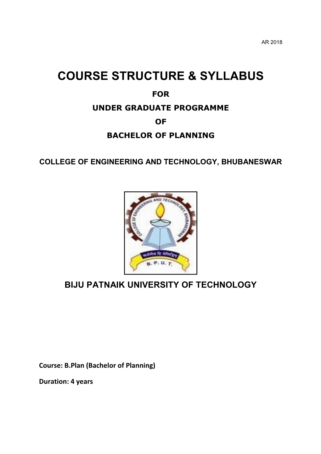 Course Structure & Syllabus