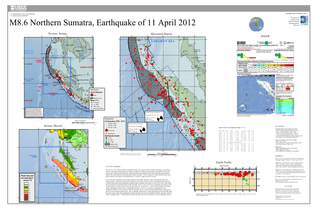 ANDAMAN SEA INDIA Tectonic Setting Seismic Hazard Epicentral