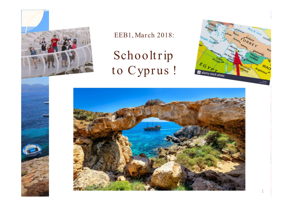 Schooltrip to Cyprus !