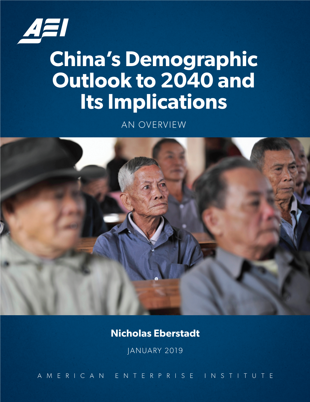 China's Demographic Outlook to 2040 and Its Implications