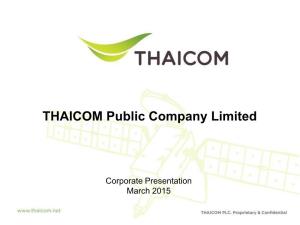 THAICOM Public Company Limited