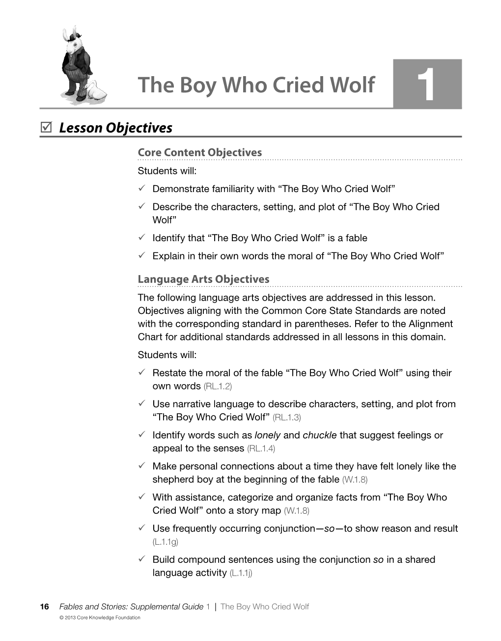 The Boy Who Cried Wolf