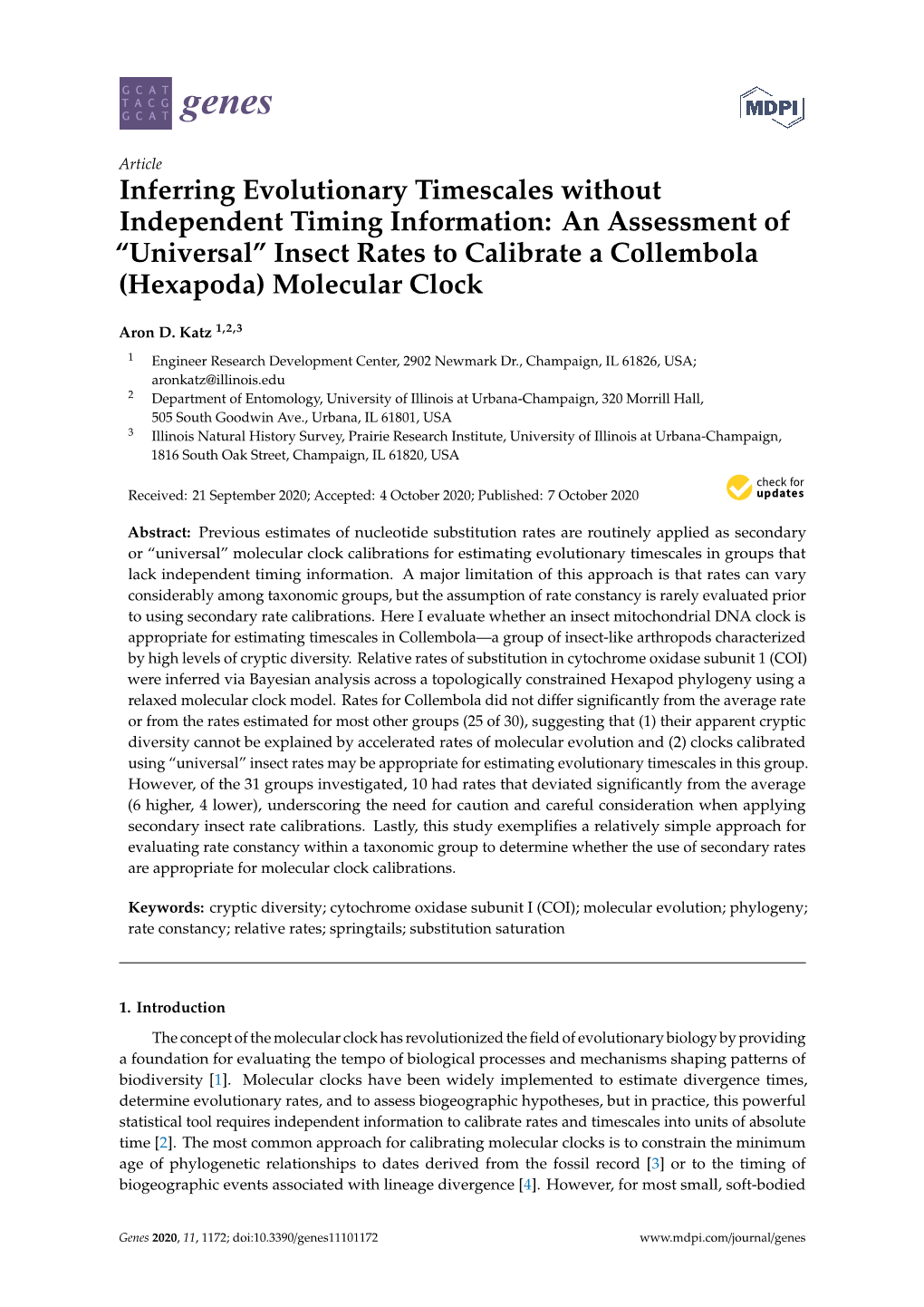 Inferring Evolutionary Timescales Without Independent Timing