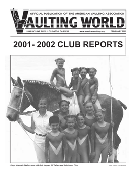 2001- 2002 Club Reports