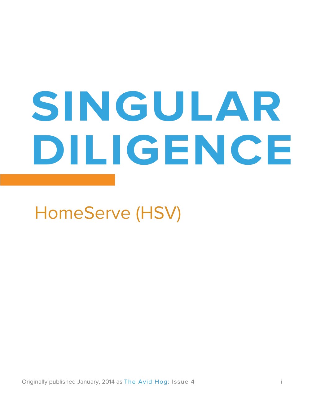 Homeserve (HSV)