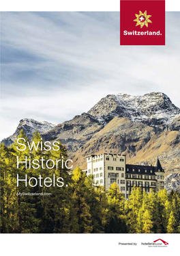 Swiss Historic Hotels 2019