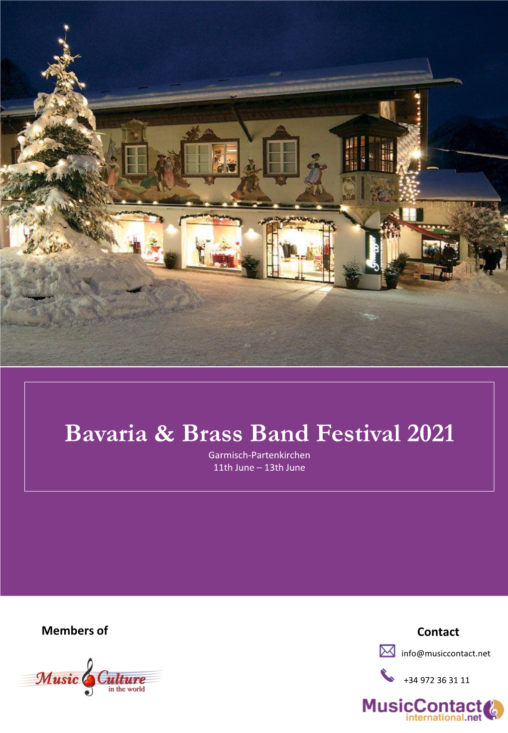 Bavaria & Brass Band Festival 2021