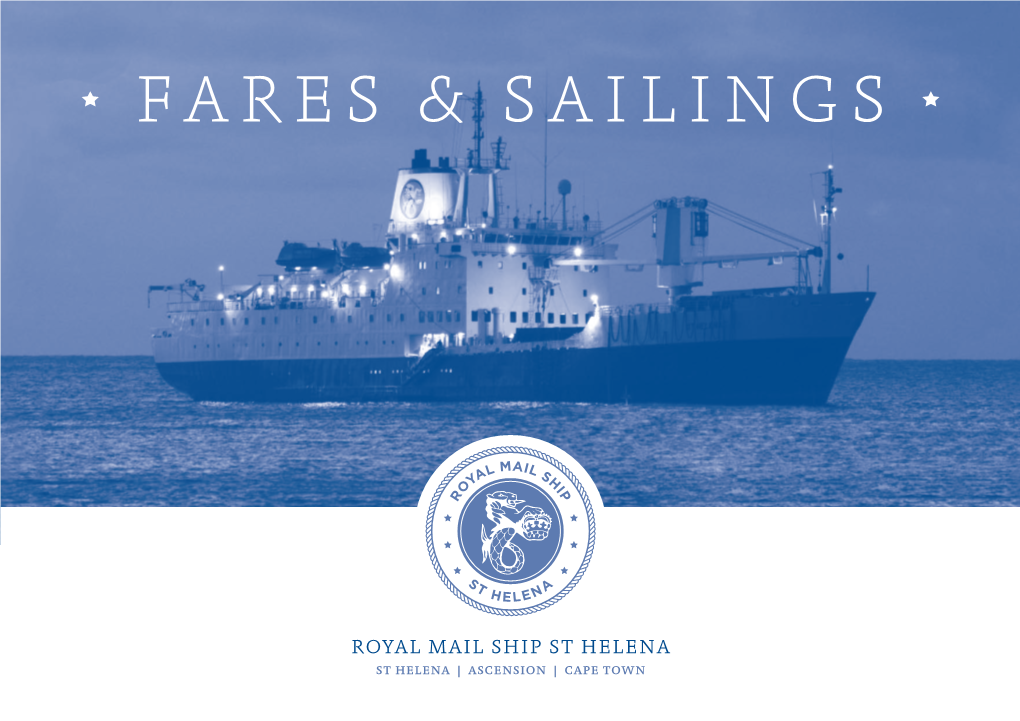 Fares & Sailings