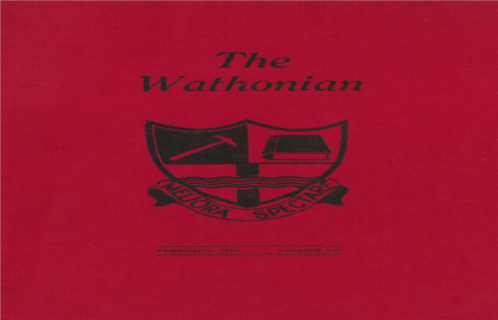 The Wathonian, 1950