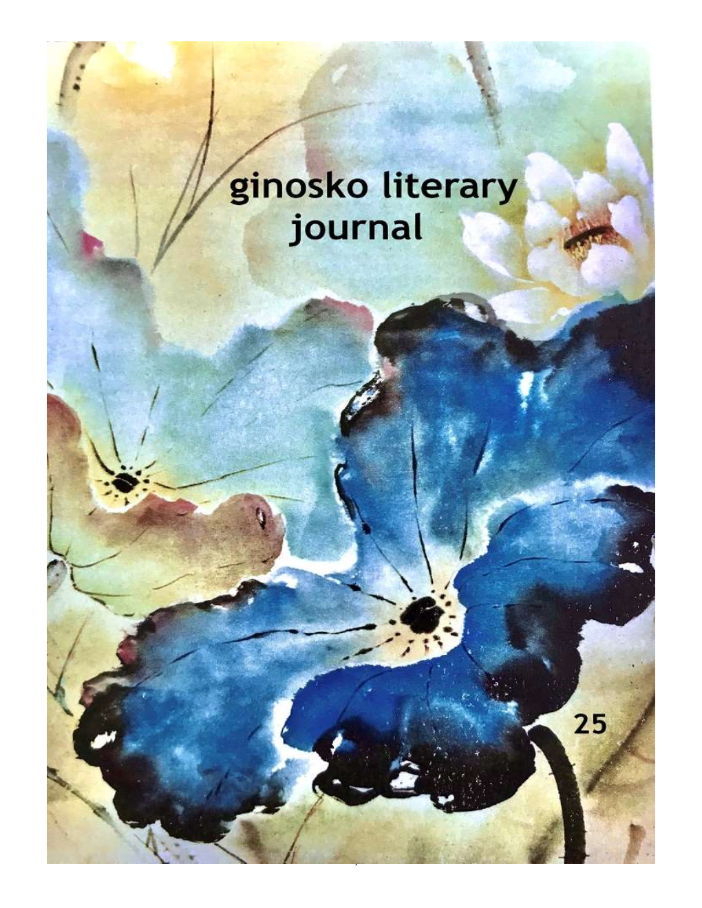 Ginosko Literary Journal #25 Proof.Docx