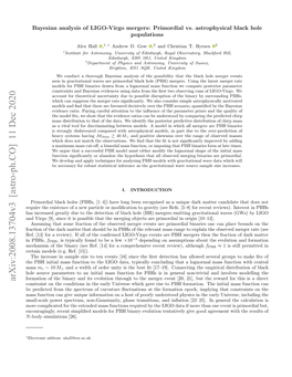 Arxiv:2008.13704V3 [Astro-Ph.CO] 11 Dec 2020